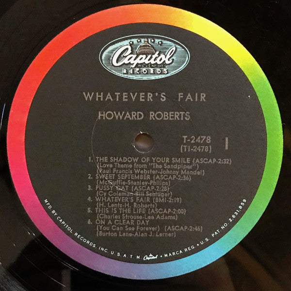 The Howard Roberts Quartet - Whatever's Fair