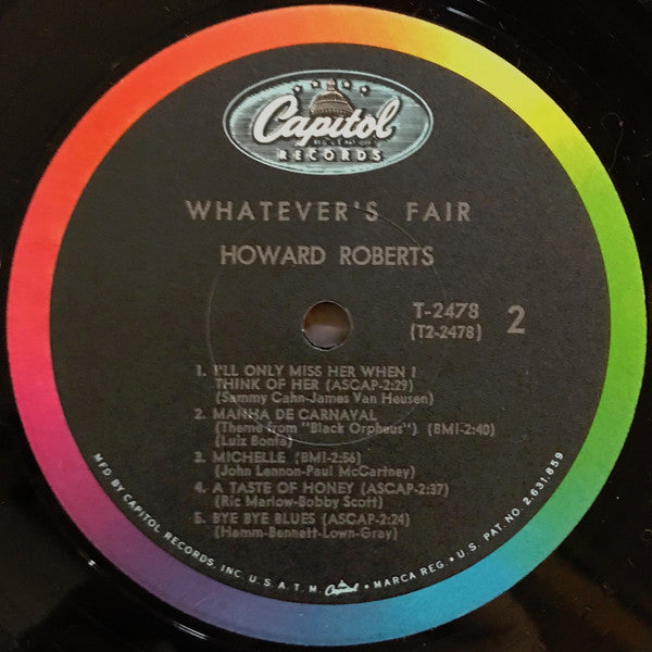 The Howard Roberts Quartet - Whatever's Fair