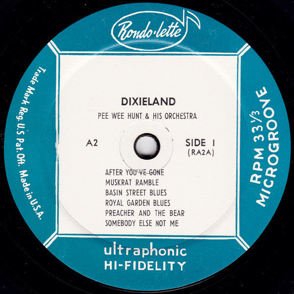 Pee Wee Hunt And His Dixieland Band / Pee Wee Russell And His Dixie Band - Dixieland - LP