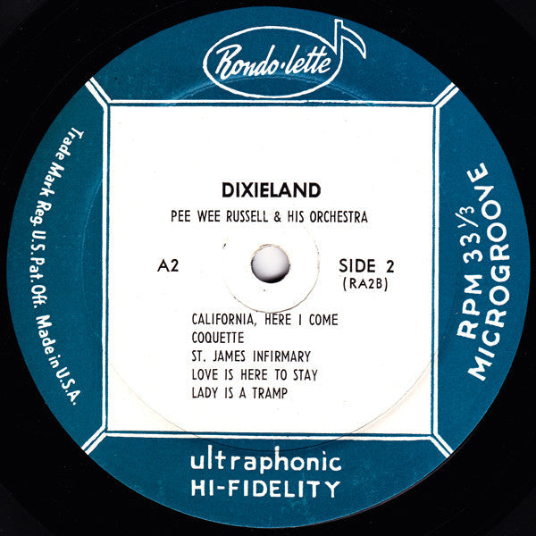 Pee Wee Hunt And His Dixieland Band / Pee Wee Russell And His Dixie Band - Dixieland - LP
