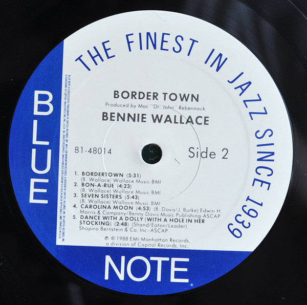 Bennie Wallace - Bordertown - LP