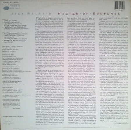 Jack Walrath - Master Of Suspense - LP