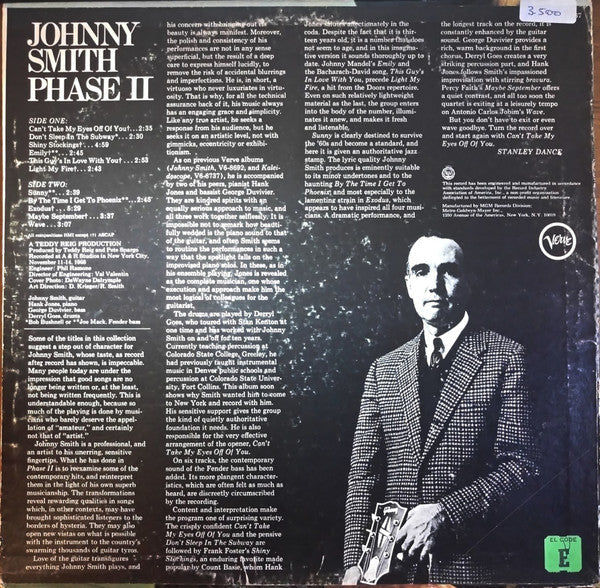 Johnny Smith - Phase II - LP