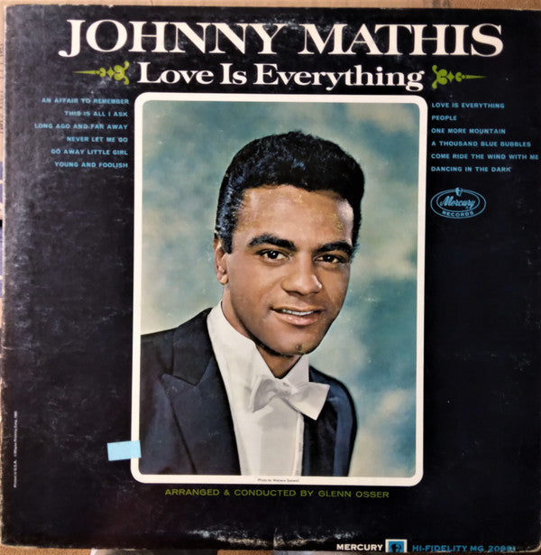 Johnny Mathis - Love Is Everything - LP
