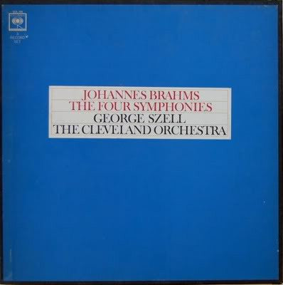 Johannes Brahms - George Szell, The Cleveland Orchestra - The Four Symphonies - LP