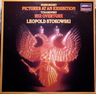 Mussorgsky* / Tchaikovsky*, Leopold Stokowski - Pictures At An Exhibition · 1812 Overture - LP