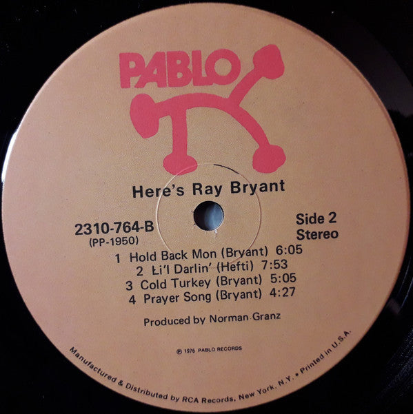 Ray Bryant - Here's Ray Bryant - LP
