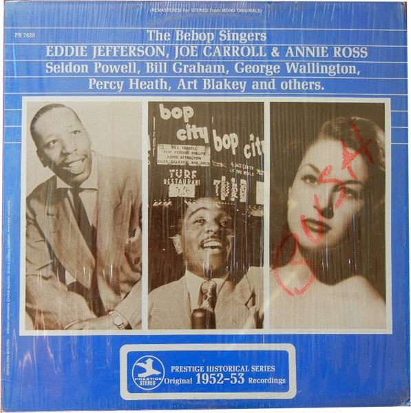 Eddie Jefferson, Joe Carroll & Annie Ross - The Bebop Singers - LP