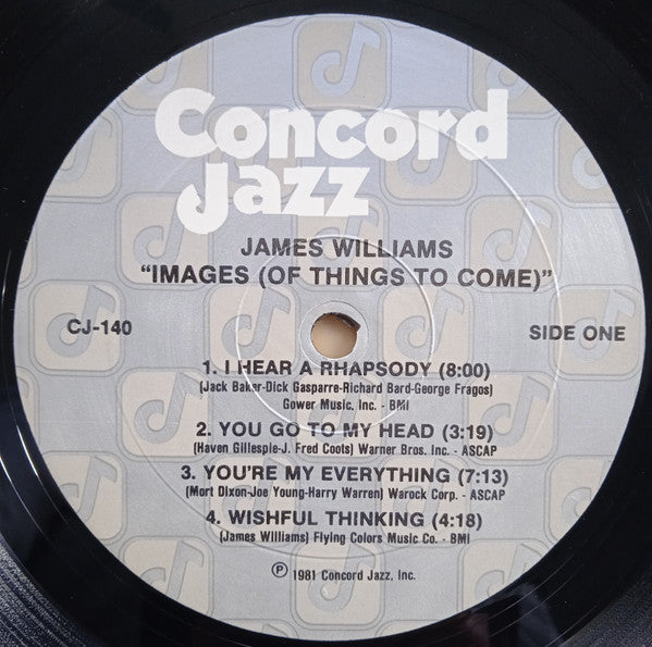 James Williams (2) - Images (Of Things To Come) - LP