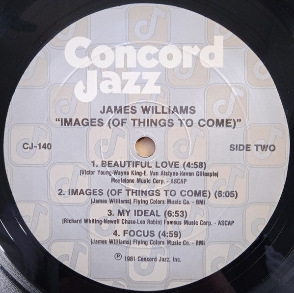 James Williams (2) - Images (Of Things To Come) - LP