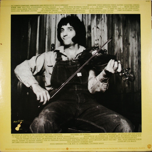 Doug Kershaw - Ragin' Cajun - LP
