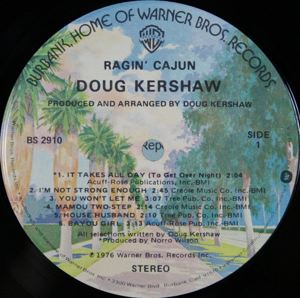 Doug Kershaw - Ragin' Cajun - LP