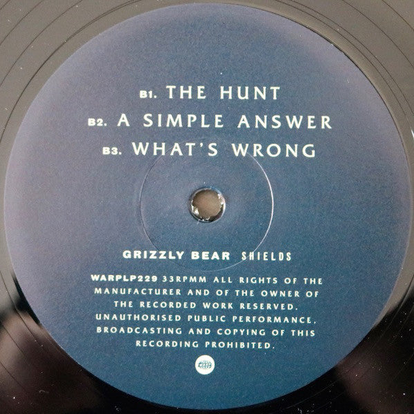 Grizzly Bear - Shields - LP
