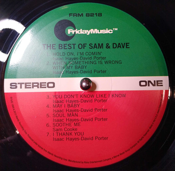 Sam & Dave - The Best Of Sam & Dave - LP