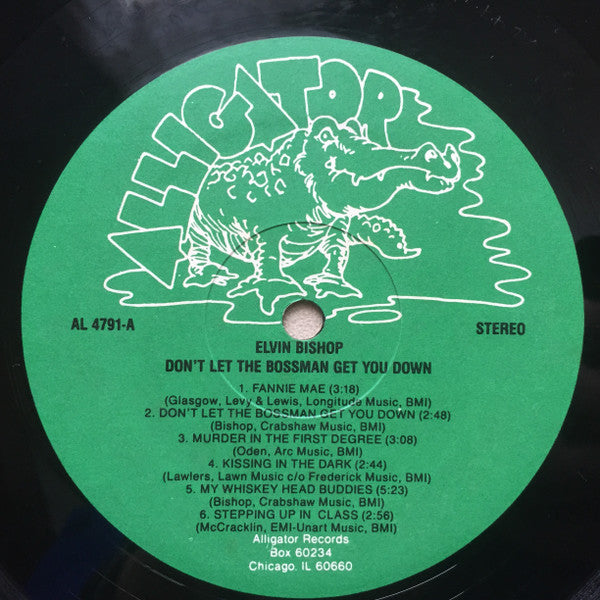 Elvin Bishop - Don't Let The Bossman Get You Down - LP