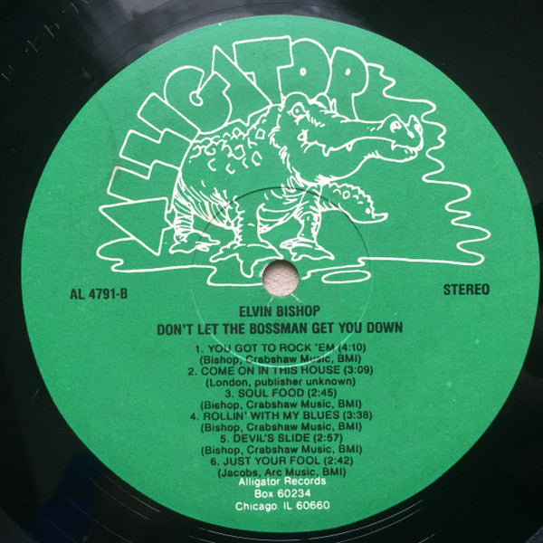 Elvin Bishop - Don't Let The Bossman Get You Down - LP