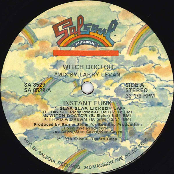 Instant Funk - Witch Doctor - LP
