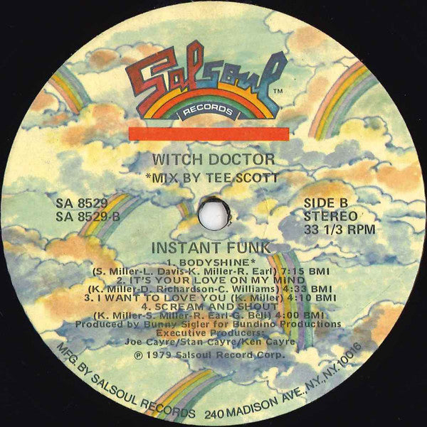 Instant Funk - Witch Doctor - LP