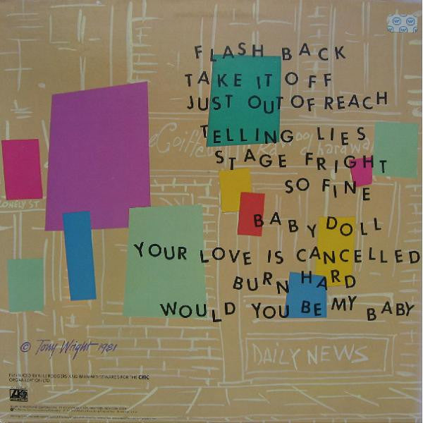 Chic - Take It Off - LP