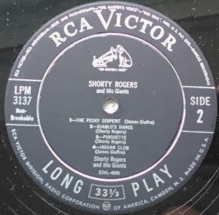 Shorty Rogers And His Giants - Shorty Rogers And His Giants - LP