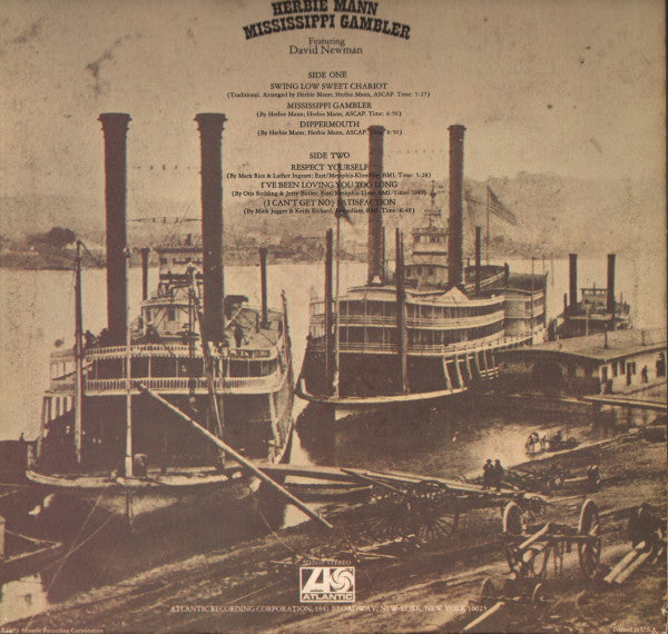 Herbie Mann - Mississippi Gambler - LP