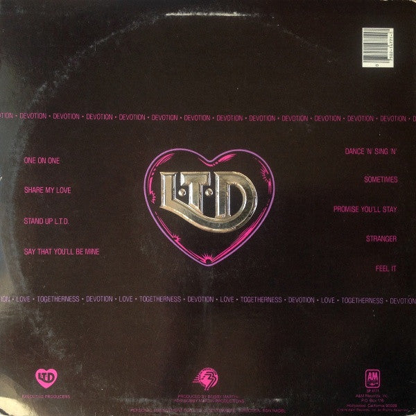 L.T.D. - Devotion - LP