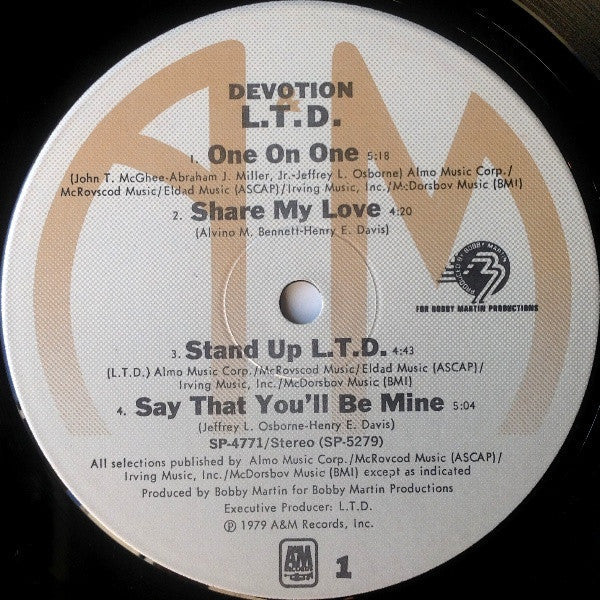 L.T.D. - Devotion - LP
