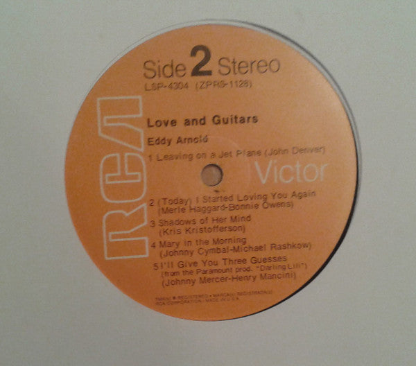 Eddy Arnold - Love & Guitars - LP