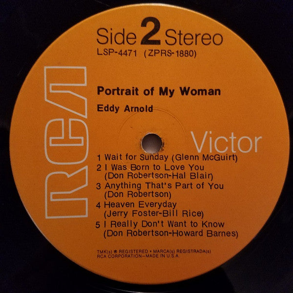 Eddy Arnold - Portrait Of My Woman - LP