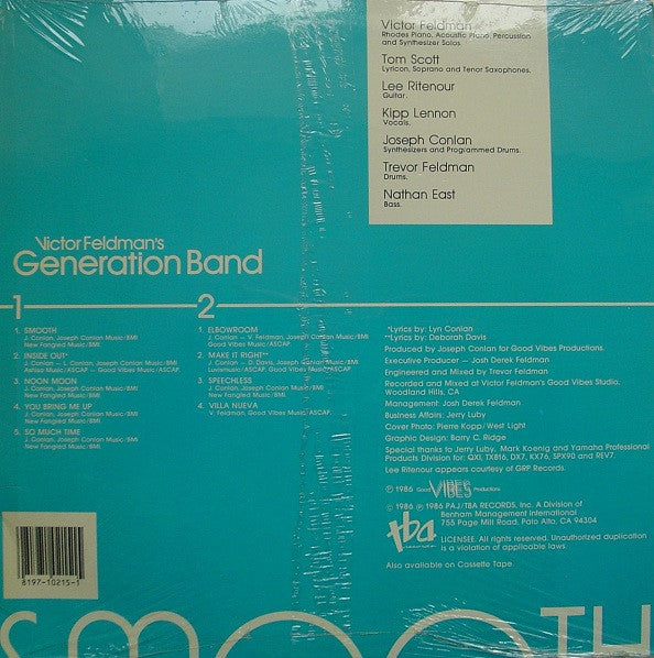 Victor Feldman's Generation Band - Smooth - LP