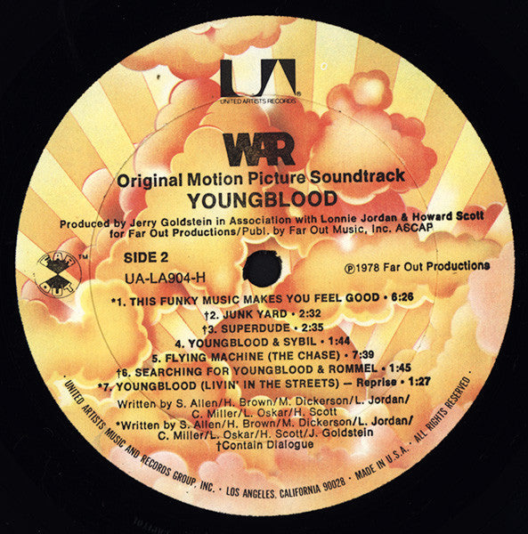 War - Youngblood (Original Motion Picture Soundtrack) - LP