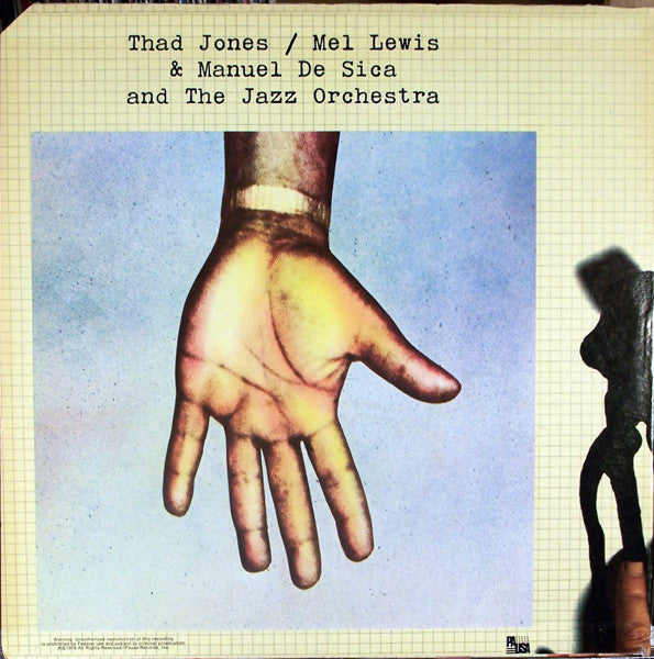 Thad Jones / Mel Lewis* & Manuel De Sica And The Jazz Orchestra - Thad Jones / Mel Lewis & Manuel De Sica And The Jazz Orchestra - LP