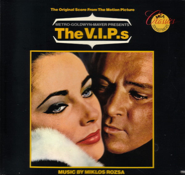Miklós Rózsa - The V.I.P.s (The Original Score From The Motion Picture) - LP