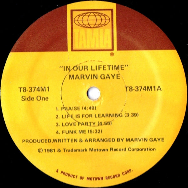 Marvin Gaye - In Our Lifetime - LP