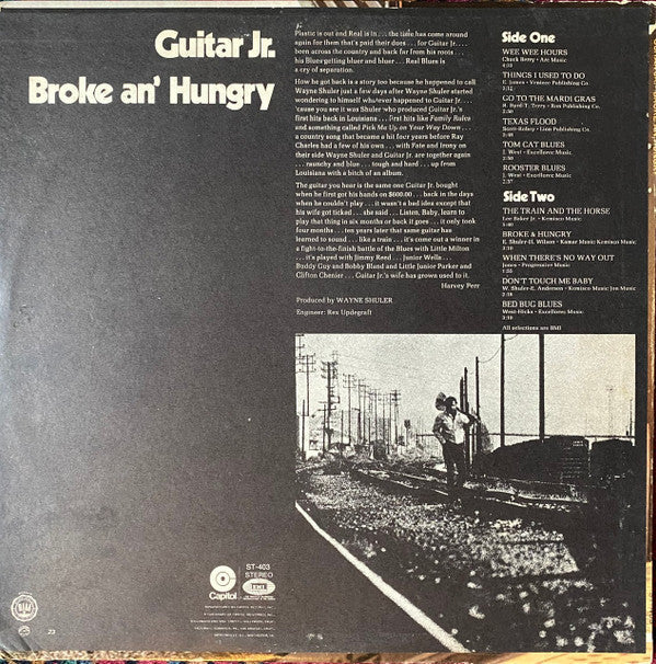 Guitar Jr. - Broke An' Hungry - LP