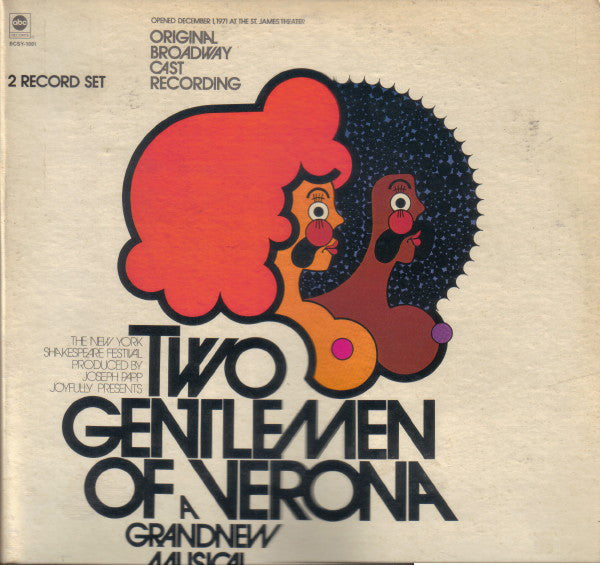 Various - Two Gentlemen Of Verona: A Grand New Musical (Original Broadway Cast Recording) - LP