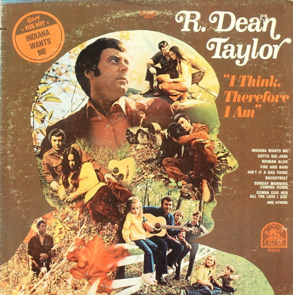 R. Dean Taylor - I Think, Therefore I Am - LP