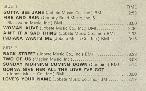 R. Dean Taylor - I Think, Therefore I Am - LP
