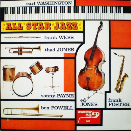 Earl Washington - All Star Jazz - LP