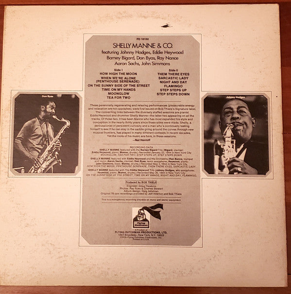 Shelly Manne - Shelly Manne & Co. - LP