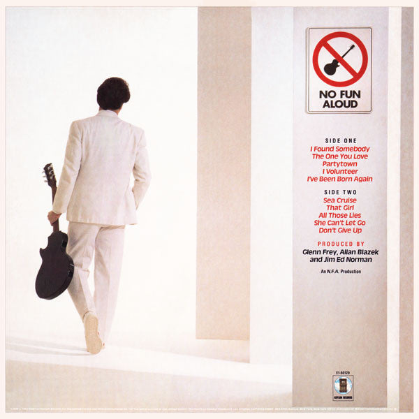 Glenn Frey - No Fun Aloud - LP