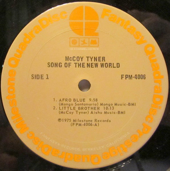 McCoy Tyner - Song Of The New World