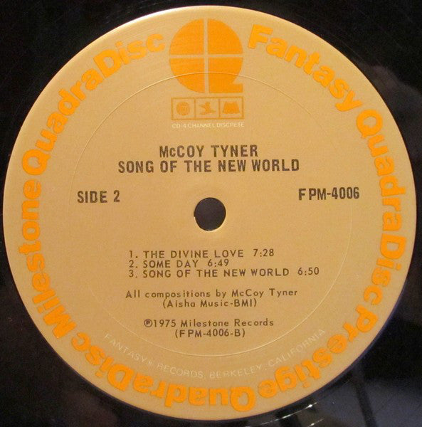 McCoy Tyner - Song Of The New World