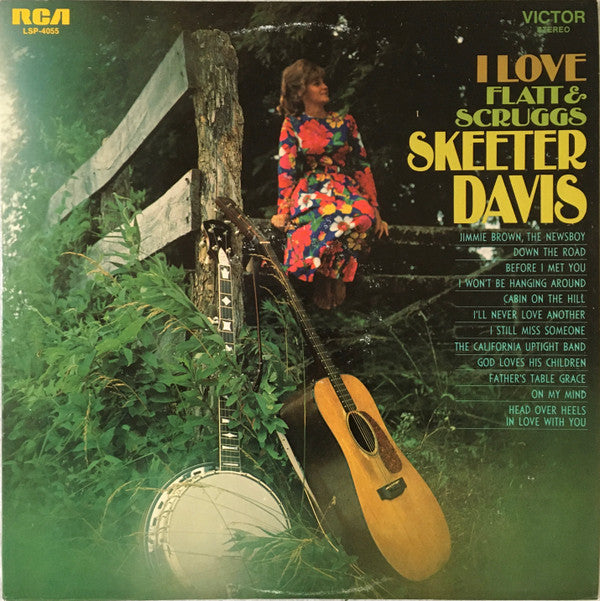 Skeeter Davis - I Love Flatt & Scruggs - LP