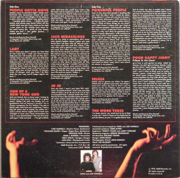 Gino Vannelli - Powerful People - LP