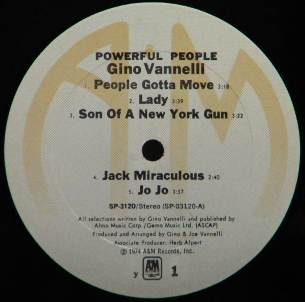 Gino Vannelli - Powerful People - LP