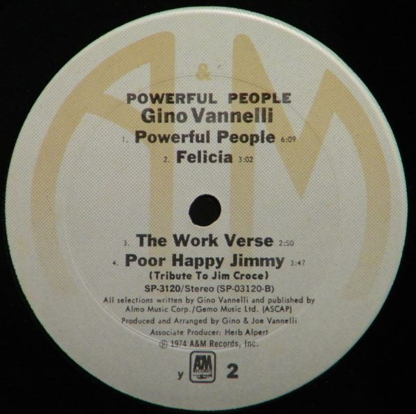 Gino Vannelli - Powerful People - LP