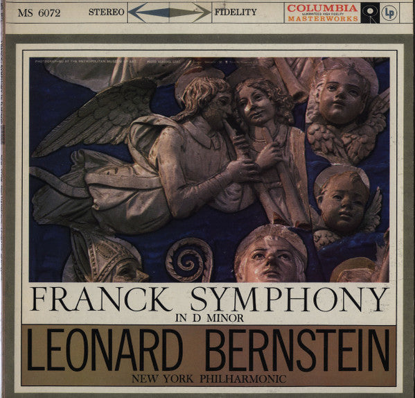 Franck* - Leonard Bernstein, New York Philharmonic* - Symphony In D Minor - LP