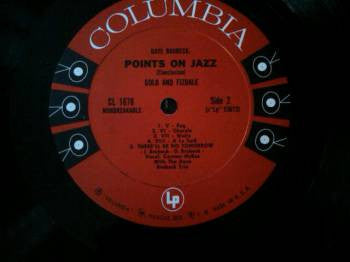 Gold And Fizdale, Dave Brubeck, The Dave Brubeck Trio, Carmen McRae - Play Dave Brubeck's Points On Jazz - LP