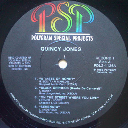 Quincy Jones - The Quintessential - LP
